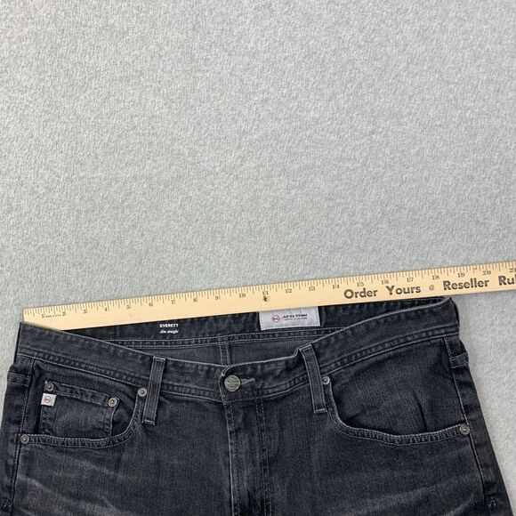 AG Adriano Goldschmied Jeans Men 36x26 Hemmed The Everett Slim Straight Stretch - Picture 9 of 15